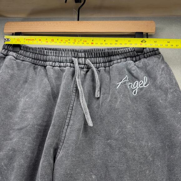 Motel Rocks Women’s Gray Acid Wash Joggers Size L Casual Sweatpants - Picture 11 of 13